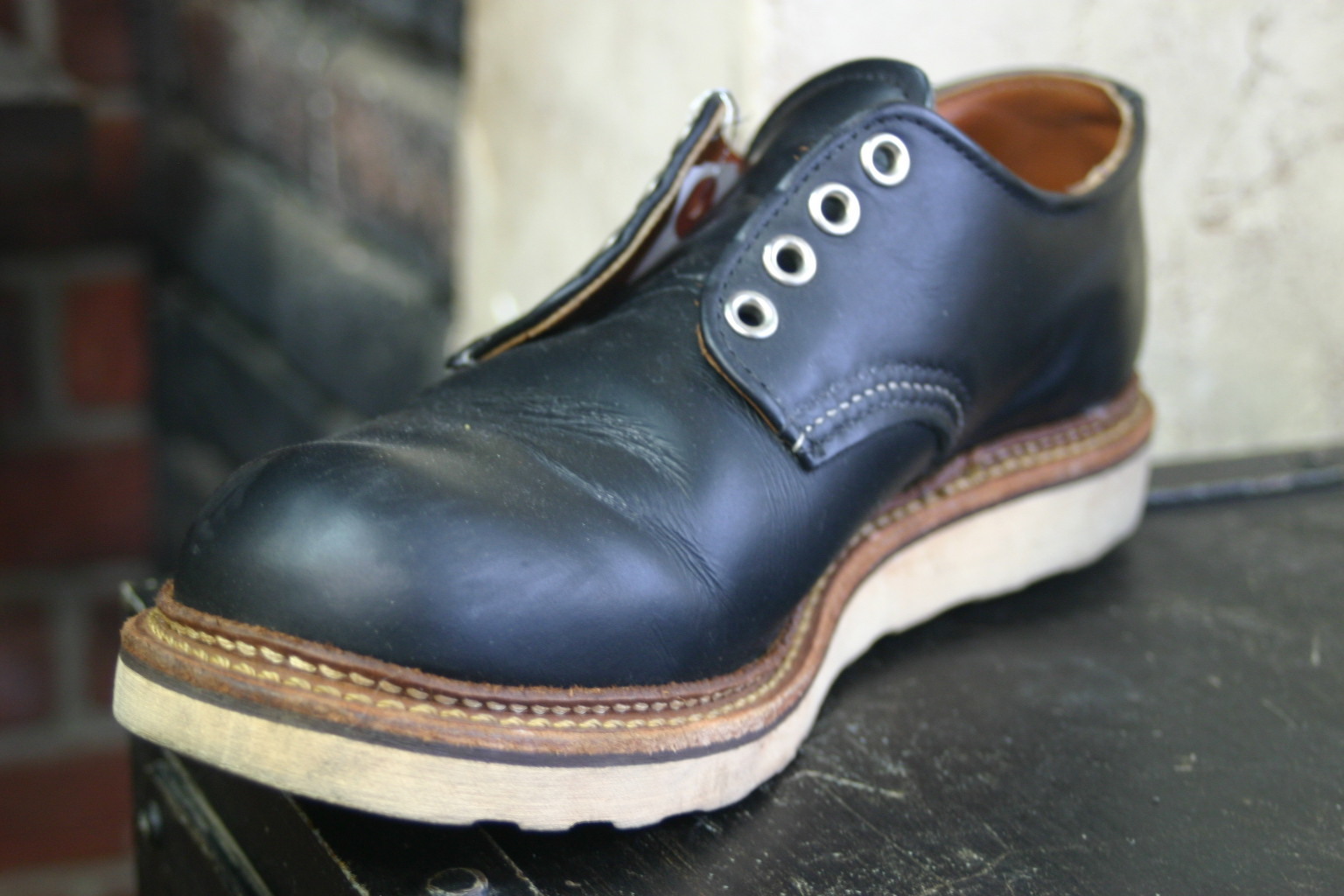 修理例 REDWING STYLE No. 8002 WORK OXFORD カスタム : BLOG 靴の修理